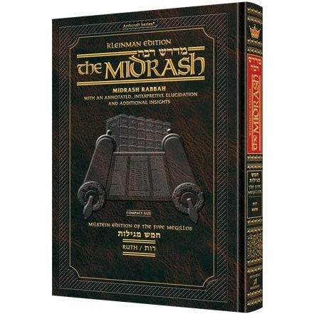 Artscroll: Kleinman Edition Midrash Rabbah Compact Size: Megillas Ruth {ספרים-נ"ך-רות} Manchester Judaica
