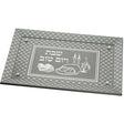 Glass challah Tray 43*25 cm - Mirror {Judaica-Tabletop-Challah Board} Manchester Judaica