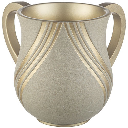Polyresin Washing Cup 14cm 80920 {Judaica-Home-Washing Cup} Manchester Judaica