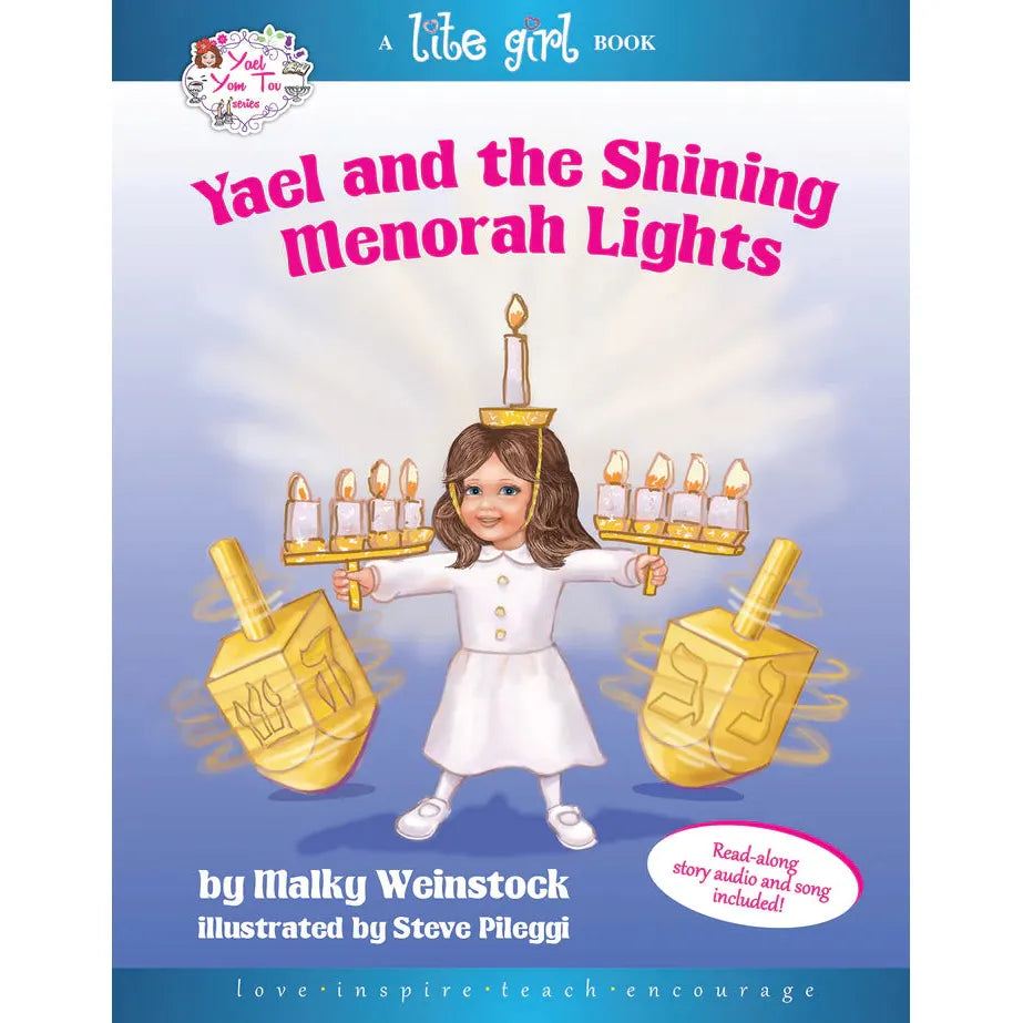 Yael and the Shining Menorah Lights {Holiday-Chanukah-kids books} Manchester Judaica