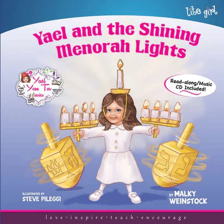 Yael and the Shining Menorah Lights {Holiday-Chanukah-kids books} Manchester Judaica