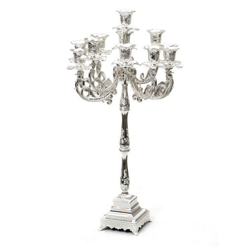 Candelabra 11 branch {Judaica-Lecht-Candlesticks, Candelabra} Manchester Judaica