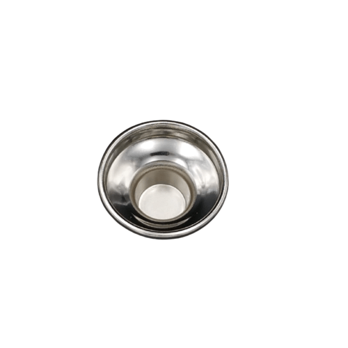 Stainless Steel Candle Holder {Judaica-Lecht-Candles & Accessories} Manchester Judaica