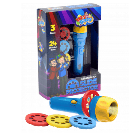 Chanukah 3 Disc Slide Projector {Holiday-Chanukah-Dreidlech} Manchester Judaica