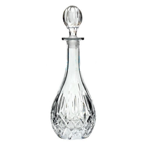 Crystal Decanter 950 Ml 013 {Judaica-Tabletop-Wine Bottle & Accessories} Manchester Judaica