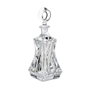 Crystal Decanter Bamboo {Judaica-Tabletop-Wine Bottle & Accessories} Manchester Judaica