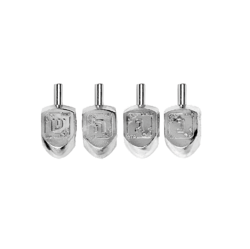 Dreidal Silver {Holiday-Chanukah-Dreidlech} Manchester Judaica