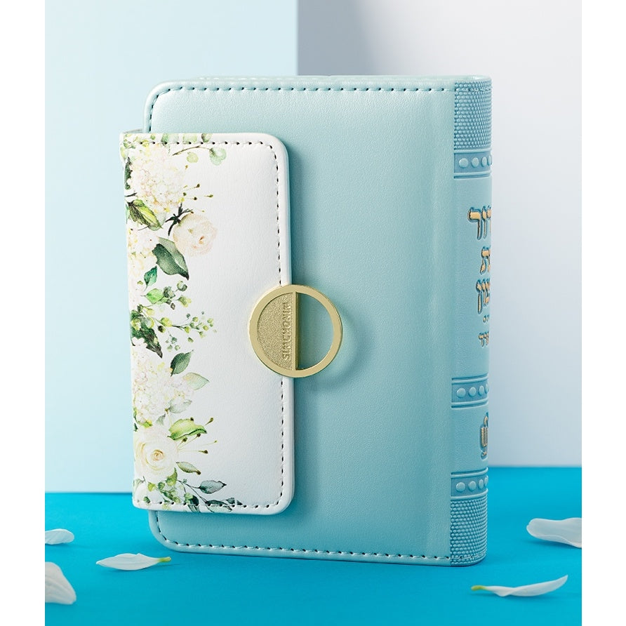 Floral Siddur Mint - Sefard {ספרים-תפילות-סדור} Manchester Judaica