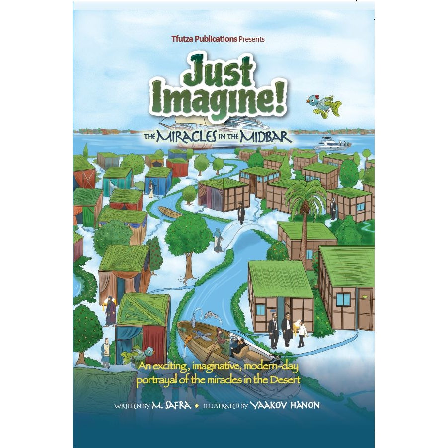 Just Imagine! The Miracles in the Midbar - Comic {Books-Kids-Comics} Manchester Judaica