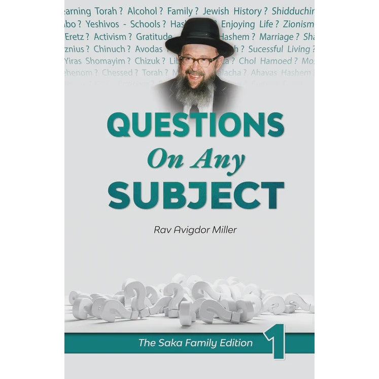 Questions on Any Subject, Book 1 {Books-English-Jewish Thought} Manchester Judaica
