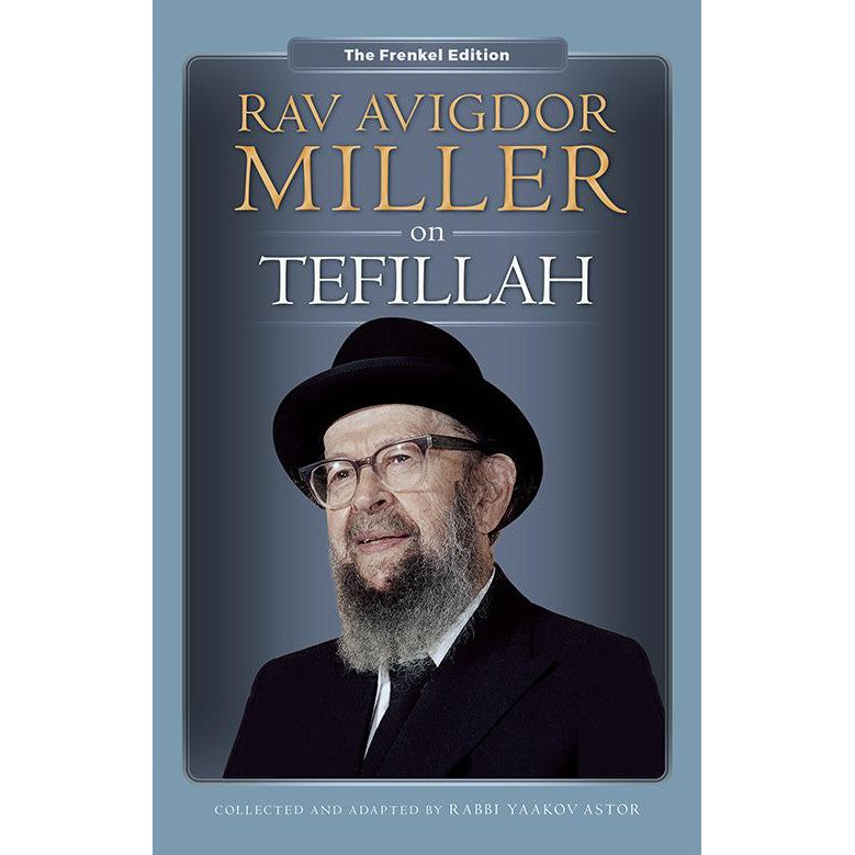 Rav avigdor miller on teffilah {Books-English-Jewish Thought} Manchester Judaica