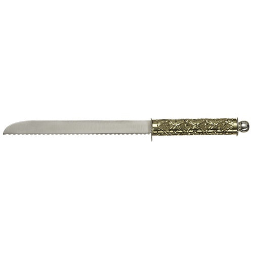 Shabbos Knife - With Golden Handle {Judaica-Tabletop-Knife & Accessories} Manchester Judaica