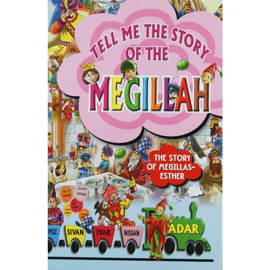 Tell me the story of the Megillah - Reinforced Binding Plastic-Covered Pages {Books-Kids-Kids Parshah} Manchester Judaica