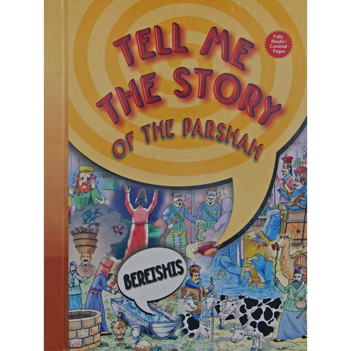 Tell me the Story of the Parshah Bereishis Reinforced Plastic {Books-Kids-Kids Parshah} Manchester Judaica
