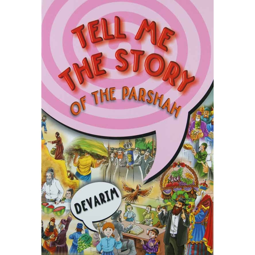 Tell me the Story of the Parshah Devarim - Laminated Pages {Books-Kids-Kids Parshah} Manchester Judaica