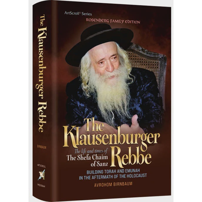 The Klausenburger Rebbe {Books-English-Emunah And Bituchon} Manchester Judaica
