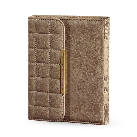 Purse Siddur Light Brown - Ashkenaz {ספרים-תפילות-סדור} Manchester Judaica