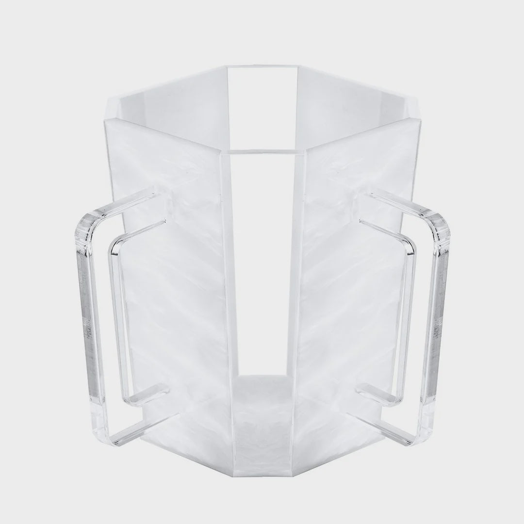 Washing Cup White Pearl {Judaica-Home-Washing Cup} Manchester Judaica