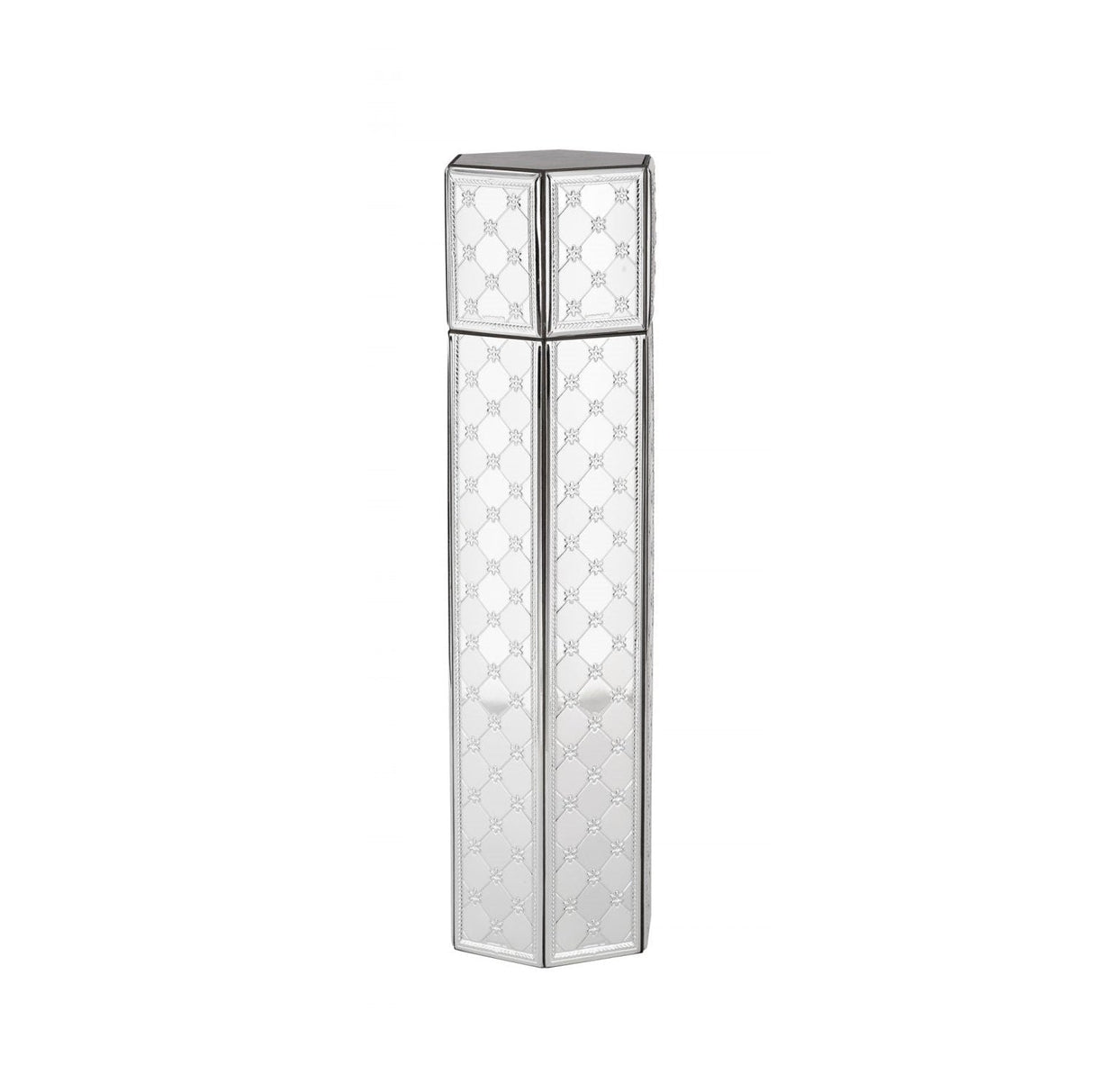 wood and silver megillah holder {Holiday-Purim-Megilah Holder} Manchester Judaica