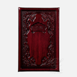 Leather Siddur Korban Mincha - Maroon 80