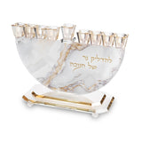 Crystal Elegant Menorah 29x30 cm