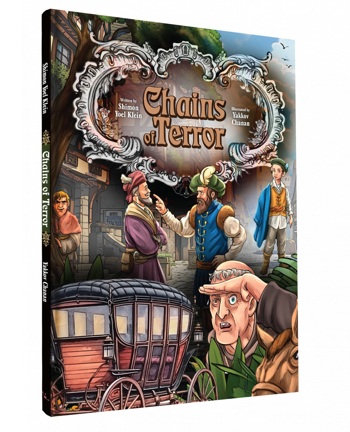 Chains Of Terror - Comic {Books-Kids-Comics} Manchester Judaica