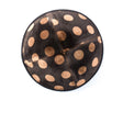 Chai Kippah - Brown Dots