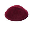 Chai Kippah - Maroon Ribbed