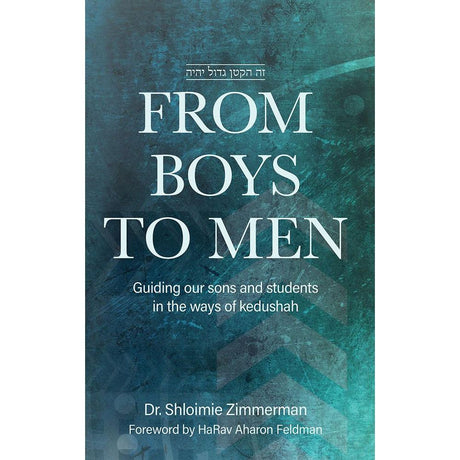 From Boys to Men {Books-English-Jewish Life} Manchester Judaica