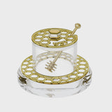 Honeycomb Honey Dish v.2 - Gold