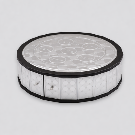 Kaareh 1 Tier 16561 {Holiday-Pesach-Ka’arah Pesach Plates} Manchester Judaica