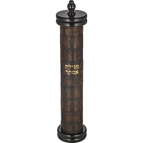 Megilah Case with Plaque Size 39 {Holiday-Purim-Megilah Holder} Manchester Judaica