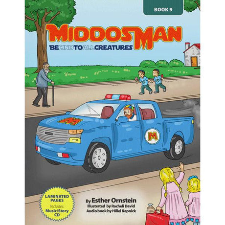 MiddosMan - Be Kind to All Creatures - Book & Read-Along CD Vol 9 {Books-Kids-Kids Reading Books} Manchester Judaica