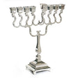 Silver Plated Menorah 56cm {Holiday-Chanukah-Menorah} Manchester Judaica