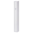 White Plastic Mezuzah with Rubber Cork 15 cm {Judaica-Home-Mezuzah Holder} Manchester Judaica