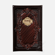 Leather Siddur Sefard - Bordeaux Brown 90