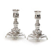 Candlesticks Pair 13cm 490 Judaica-Lecht-Candlesticks, Candelabra 490 Manchester Judaica