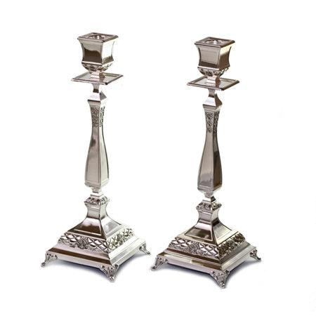 Candlesticks Pair 36cm Judaica-Lecht-Candlesticks, Candelabra 492 Manchester Judaica