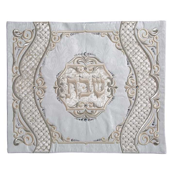 Challah Cover 610 S Judaica-Tabletop-Challah Cover 1858 Manchester Judaica