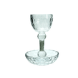 Crystal Becher 8874W Judaica-Tabletop-Kiddush Cup 243 Manchester Judaica