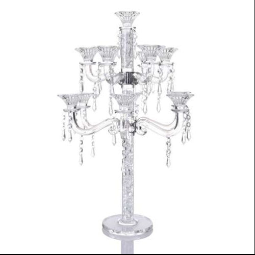 Crystal Candalabra 13 branch Judaica-Lecht-Candlesticks, Candelabra 12160 Manchester Judaica