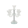 Crystal Candelabra 5 branch 13053 Judaica-Lecht-Candlesticks, Candelabra 12362 Manchester Judaica