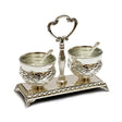 Double Salt Cellar Judaica-Tabletop-Salt Holder 12365 Manchester Judaica