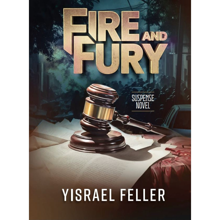 Fire and Fury - Suspense Novel {Books-English-Novel} Manchester Judaica