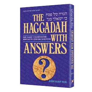 Haggadah with answers Holiday-Pesach-Haggadah 9449 Manchester Judaica