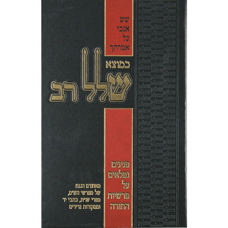 כמוצא שלל רב -דברים {ספרים-תורה-פרשת השבוע} Manchester Judaica