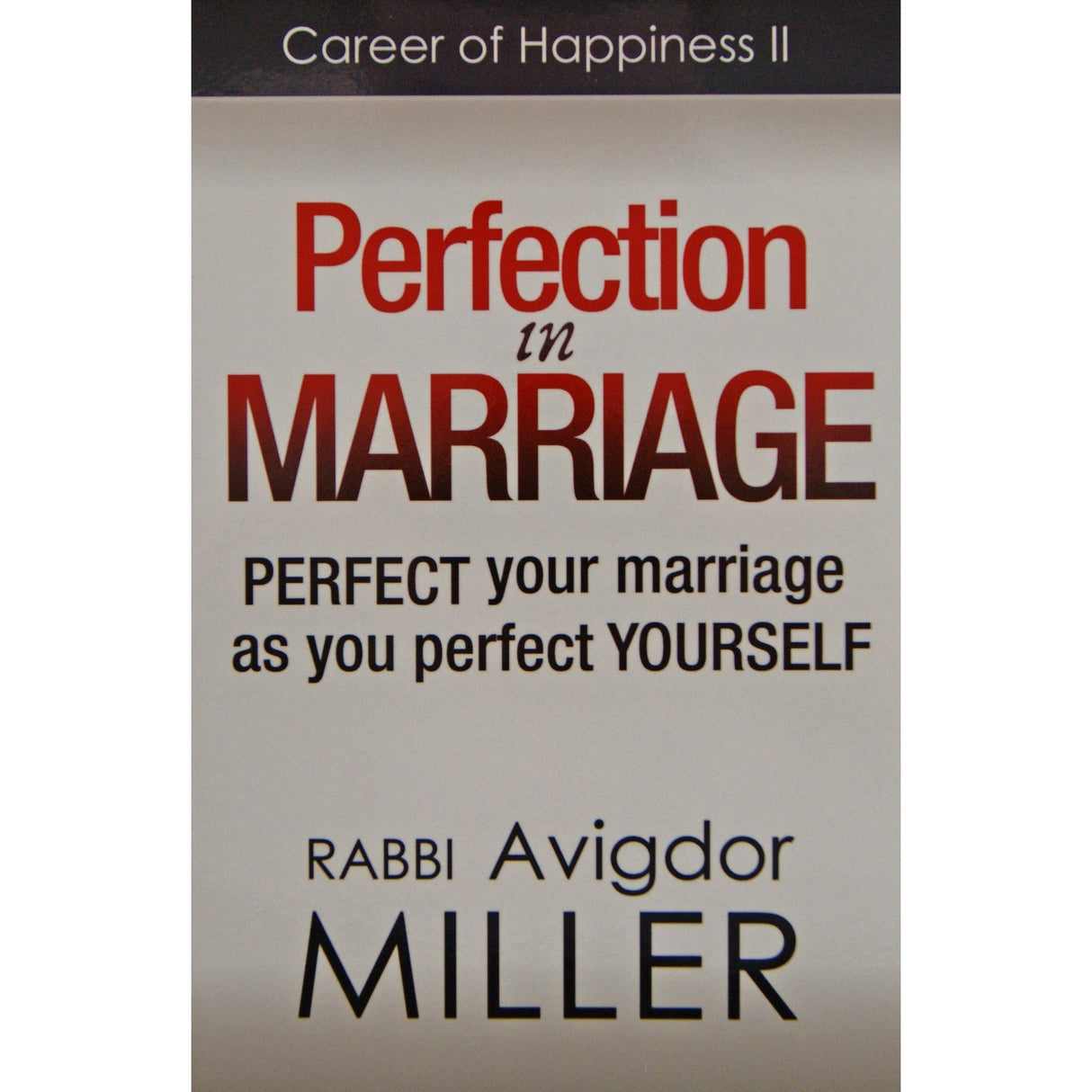 Perfection in Marriage Paperback Books-English-To be sorted 146482 Manchester Judaica