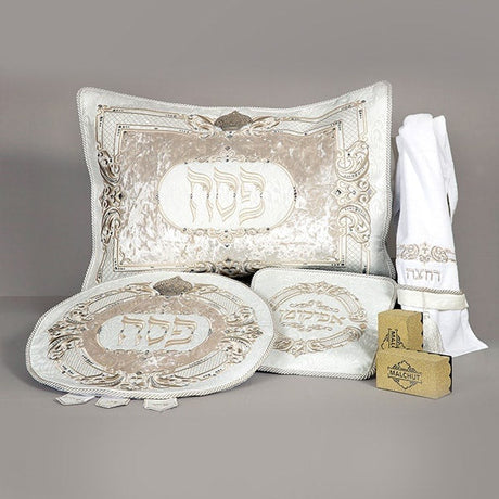 Pesach Set 555 Holiday-Pesach-Matzah Tash & Pesach Set 55555 Manchester Judaica