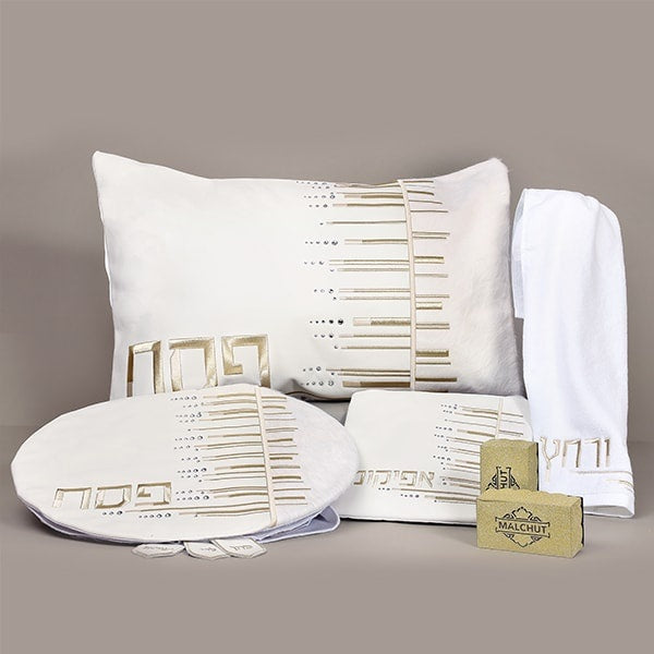 Pesach Set 652 Holiday-Pesach-Matzah Tash & Pesach Set 55652 Manchester Judaica