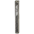 Plastic Mezuzah 15cm - Transparent 23612 Judaica-Home-Mezuzah Holder 23612 Manchester Judaica